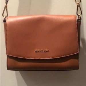 Michael Kors brown leather purse. Never been used!